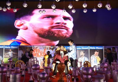 الهند ترفع تمثالا بطول 21 مترًا تكريما لميسي