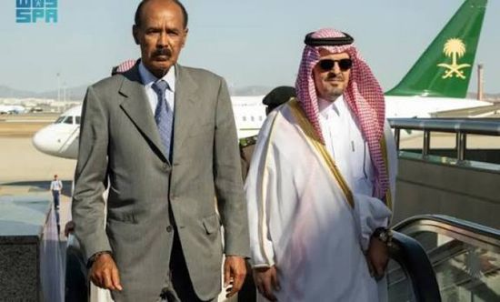 رئيس إريتريا يصل جدة