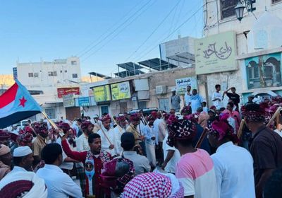 حافة السحيل للألعاب الشعبية تحتفي بتحرير وادي وصحراء حضرموت