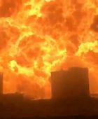 انفجار غاز هائل يضرب حيًا سكنيًا بولاية كاليفورنيا