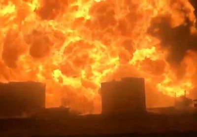 انفجار غاز هائل يضرب حيًا سكنيًا بولاية كاليفورنيا