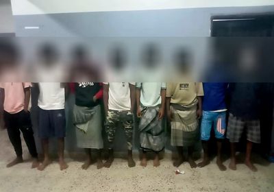 سقوط عصابة من 8 متهمين بجرائم سرقة في عدن