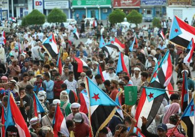 نواب الوزراء يشاركون في اعتصام ساحة العروض للمطالبة بدولة الجنوب