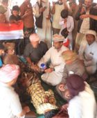 إقبال شعبي على مخيم الاعتصام في الغيضة