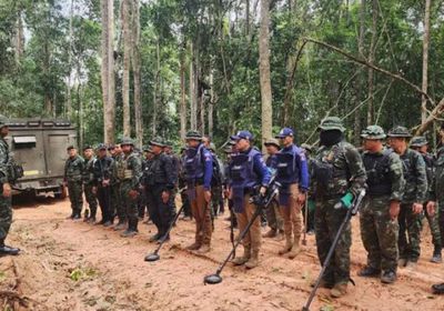 تواصل القتال على الحدود بين كمبوديا وتايلاند