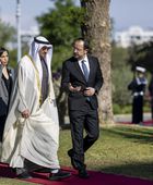 رئيس الإمارات يصل القصر الرئاسي في قبرص