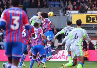 مانشستر سيتي يفوز على كريستال بالاس في الدوري الإنجليزي