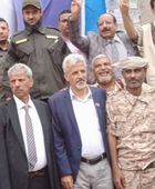 محافظ لحج يزور ساحة الاعتصام تأييدا للقوات المسلحة الجنوبية