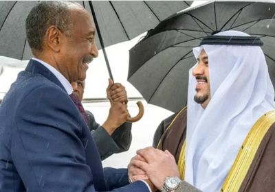 رئيس مجلس السيادة السوداني يصل الرياض