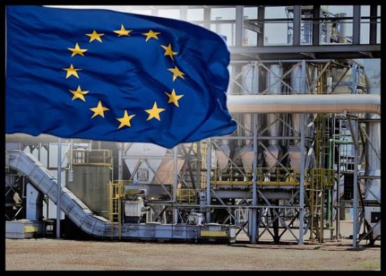 ارتفاع الإنتاج الصناعي بمنطقة اليورو للشهر الثاني