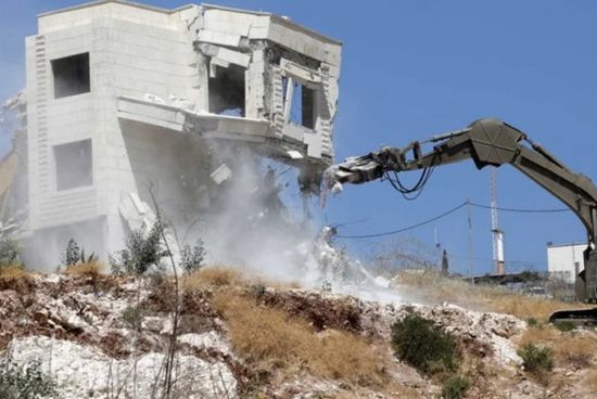 إسرائيل تعتزم هدم 25 مبنى في الضفة الغربية