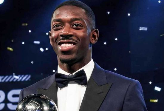 &laquo;ذا بيست&raquo;.. عثمان ديمبيلي أفضل لاعب في العالم 2025