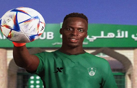 الأهلي السعودي يعلن تجديد عقد حارسه السنغالي ميندي حتى 2028