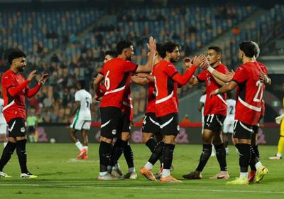 مصطفى محمد يحرز الهدف الثانى للمنتخب المصري فى شباك نيجيريا