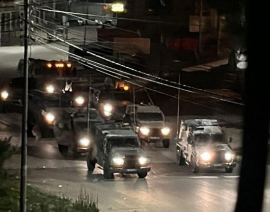 قوات الاحتلال تقتحم بلدتين شرقي طولكرم