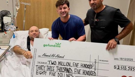 مكافأة مالية ضخمة لأحمد الأحمد بعد إنقاذ أرواح في هجوم مسلح بسيدني