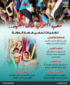 شعب الجنوب على العهد.. تضحيات تحمي مسار الدولة (إنفوجراف)