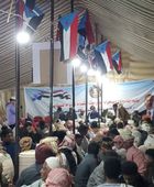 لليوم الـ15.. توافد الحشود الجماهيرية لمخيم اعتصام سيئون