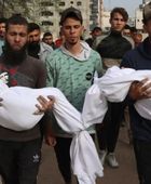 بدء انتشال جثامين 55 فلسطينياً بمدينة خان يونس