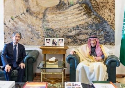 نائب وزير الخارجية السعودي يستقبل مساعد وزير الخارجية الياباني بالرياض
