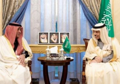 وزير الخارجية السعودي يستقبل أمين عام مجلس التعاون
