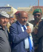 وفدا من مكتب الصحة بشبوة يصل لمخيم اعتصام عتق