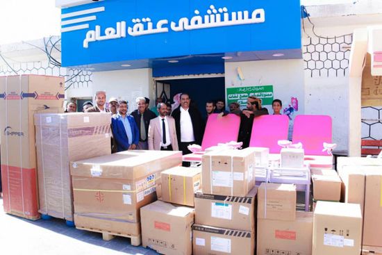 مستشفيات شبوة تتسلم تجهيزات حديثة بدعم من الإمارات