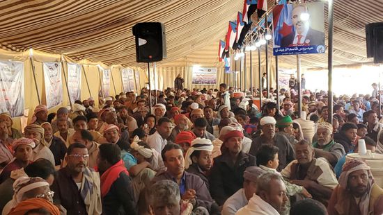 اعتصام سيئون يتحول إلى وجهة للقبائل والمكونات الاجتماعية