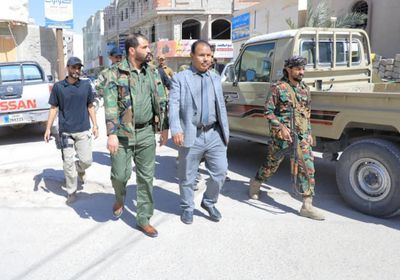 وكيل حضرموت لشؤون الوادي يتفقد إدارة البحث الجنائي والشرطة