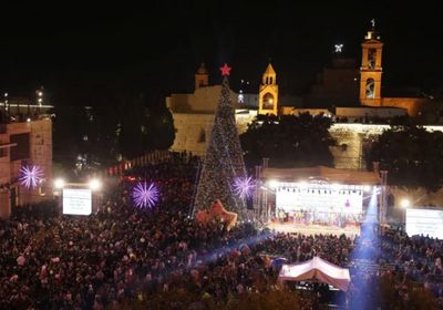 بعد عامين.. بيت لحم يستقبل احتفالات تعيد الميلاد