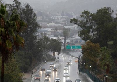 أمطار غزيرة تضرب كاليفورنيا