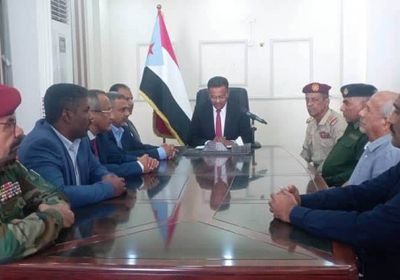 سلطة حضرموت تؤكد تأييد قرارات الانتقالي بقيادة الرئيس الزُبيدي