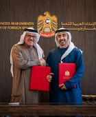 عبدالله بن زايد ووزير الخارجية البحريني يترأسان أعمال اللجنة المشتركة