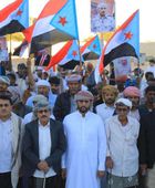أبناء قشن ينضمون إلى ساحة الاعتصام المفتوح في الغيضة 