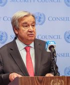 غوتيريش يدين استهداف مسجد بحمص