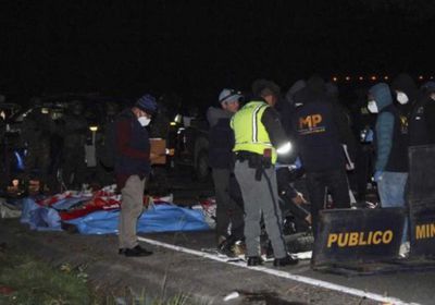 غواتيمالا تعلن الحداد بعد انحراف حافلة وسقوط ضحايا