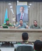 شرطة عدن والحزام الأمني يتفقان على مواصلة الحملات المرورية 