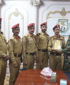 قائد دفاع شبوة يستقبل دفعة من خريجي الكلية الحربية