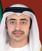 عبدالله بن زايد يتلقى اتصالاً هاتفياً من وزير خارجية إيران