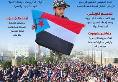 مليونية سيئون.. الشعب يجدد التفويض للرئيس الزُبيدي (إنفوجراف)