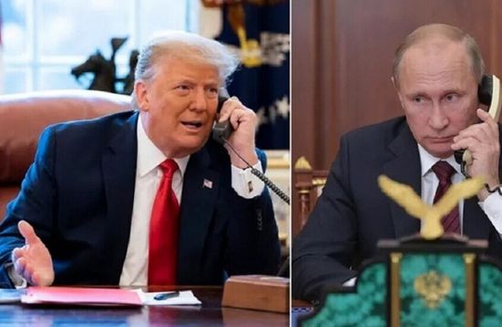 البيت الأبيض يفيد بإجراء اتصال هاتفي بين ترامب وبوتين