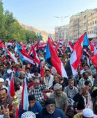 مليونية المكلا تدعو المجتمع الدولي إلى احترام إرادة شعب الجنوب