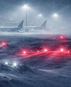 عاصفة شتوية تشل حركة السفر بالولايات المتحدة