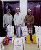 انتقالي تريم يوزع مساعدات على ذوي الاحتياجات الخاصة