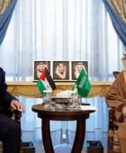 وزير الخارجية السعودي ونائب الرئيس الفلسطيني يبحثان تطورات الأوضاع في غزة والضفة