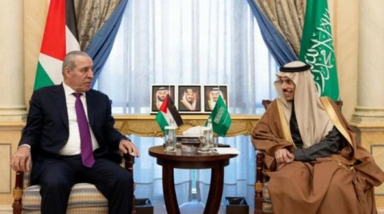 وزير الخارجية السعودي ونائب الرئيس الفلسطيني يبحثان تطورات الأوضاع في غزة والضفة