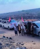موكب جماهيري يتحرك من أحور نحو العاصمة عدن