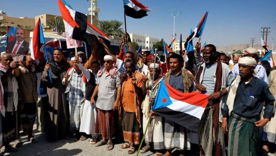 وفود جماهيرية من ساه تصل إلى ساحة اعتصام سيئون