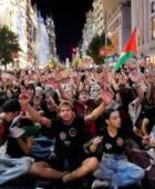 الآلاف يشاركون في تظاهرة دعمًا لغزة في إسطنبول