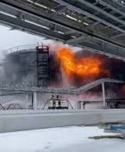 مسؤولون: حطام طائرة مسيرة أوكرانية يصيب مصفاة نفط في جنوب روسيا